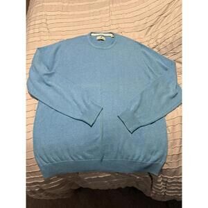 Southern Pines Light Blue Men's Crew Neck Sweater